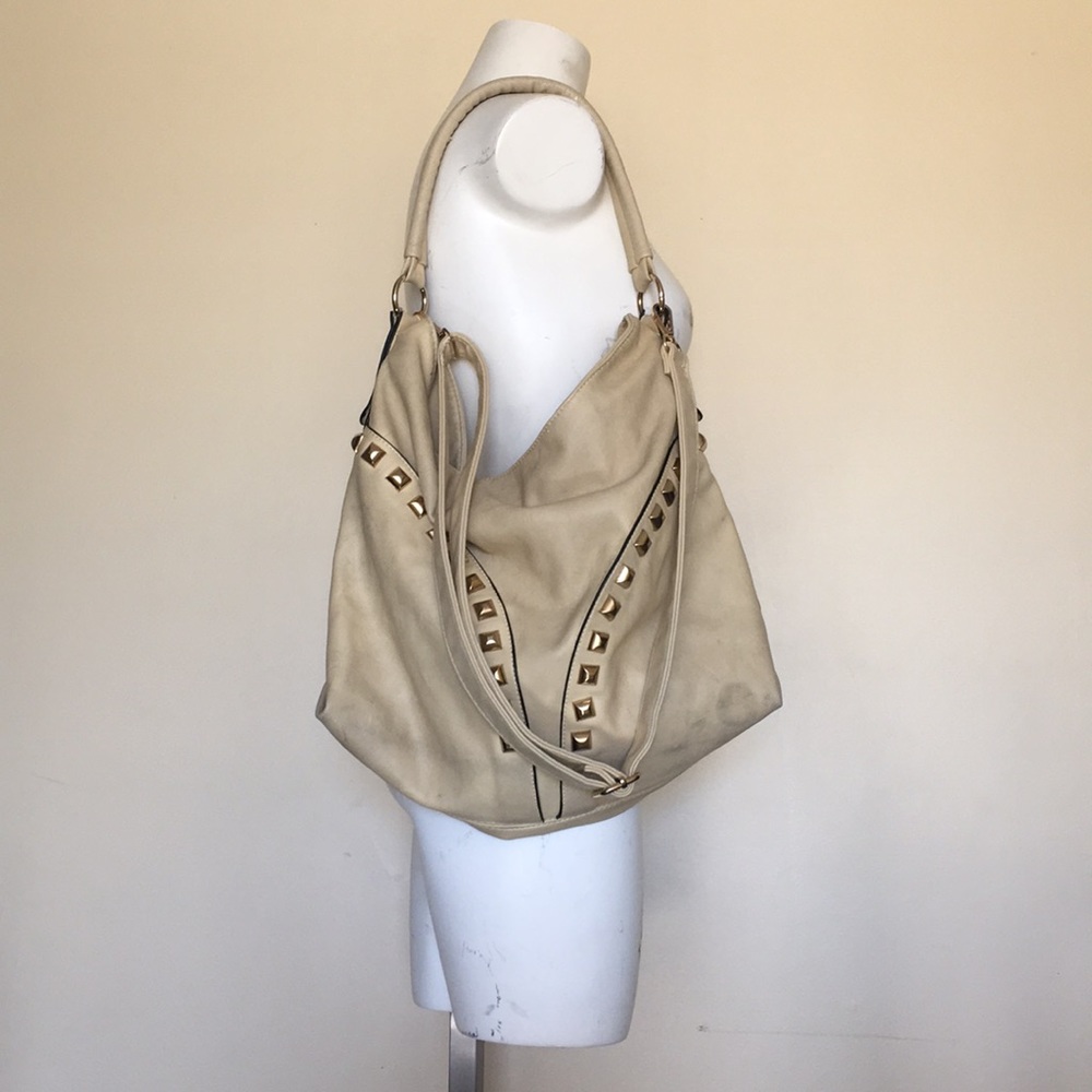 Tan handbag